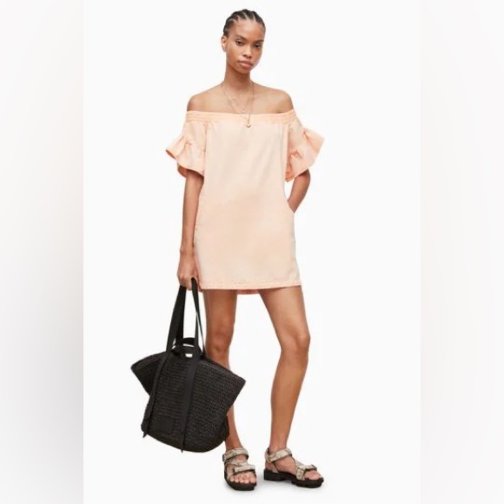NWT ALLSAINTS Adela Denim Dress
